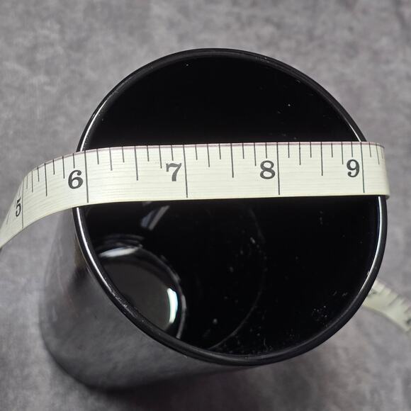 Disney Nightmare Before Christmas Jack & Sally Black Tall Drinking Glass Cup - Picture 9 of 9